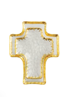 Glass Cross Tidbit Tray-11- Gift/Home-MUD PIE-Usher & Co - Women's Boutique Located in Atoka, OK and Durant, OK