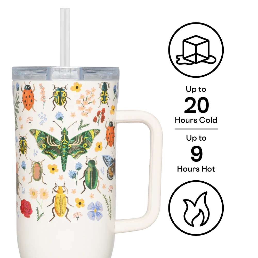 Corkcicle: Cruiser 40 oz-Curio Cream-11- Gift/Home-CORKCICLE-Usher & Co - Women's Boutique Located in Atoka, OK and Durant, OK