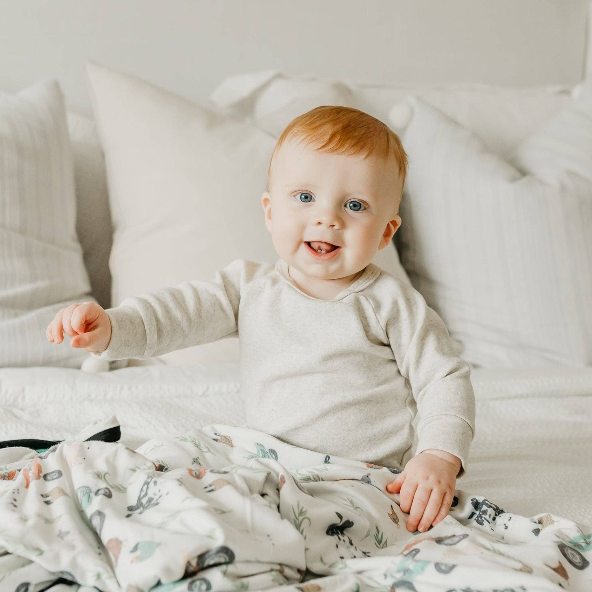 Copper Pearl: Three-Layer Quilt - Jo-12- Baby/Kids/Men-Copper Pearl-Usher & Co - Women's Boutique Located in Atoka, OK and Durant, OK