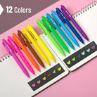 Cute 12-Pack Retractable Gel Pens with Colored Ink-11- Gift/Home-Mr. Pen-Usher & Co - Women's Boutique Located in Atoka, OK and Durant, OK