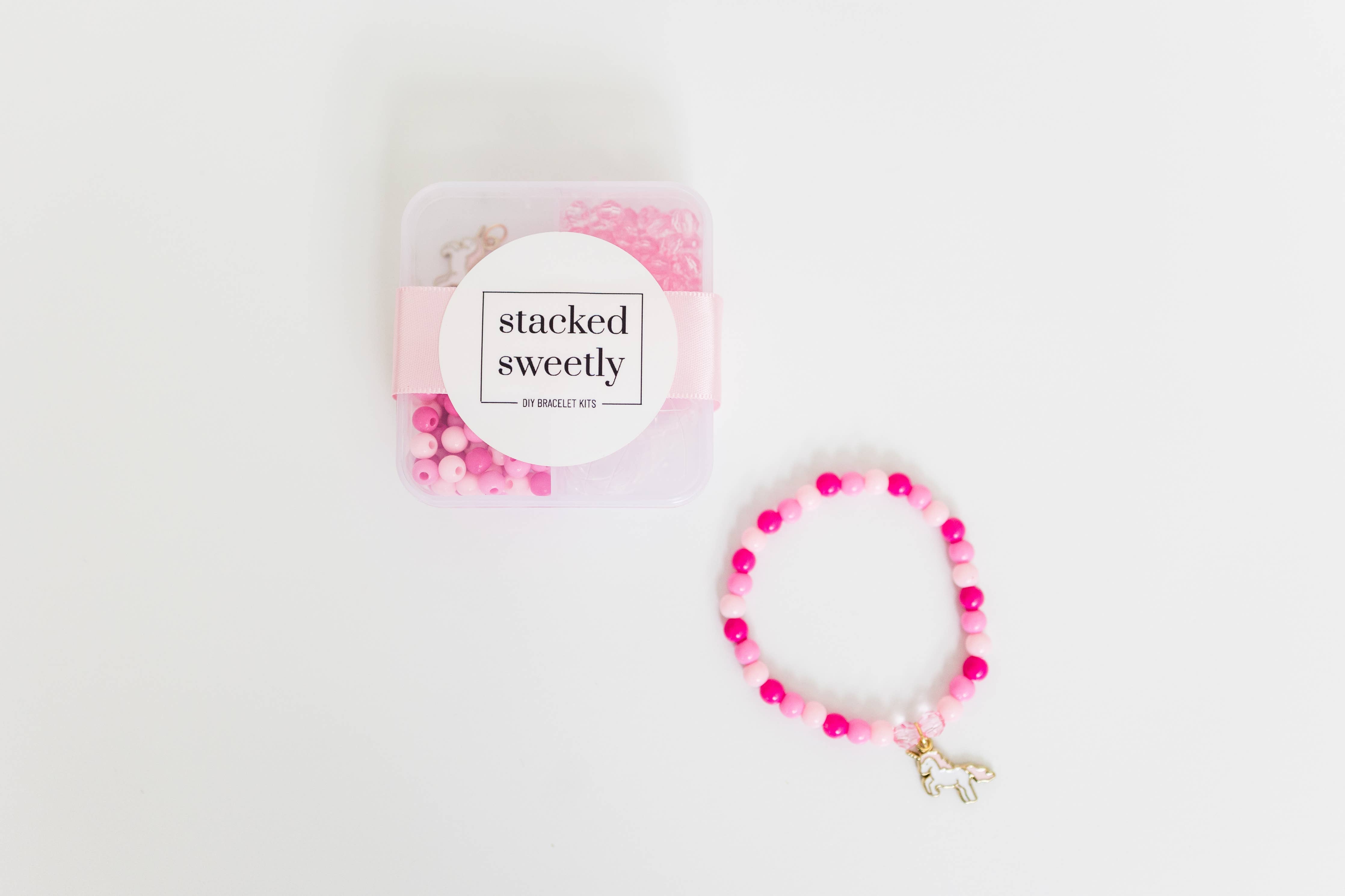 Mini Unicorn Dreams Bracelet Kit-11- Gift/Home-Stacked Sweetly-Usher & Co - Women's Boutique Located in Atoka, OK and Durant, OK