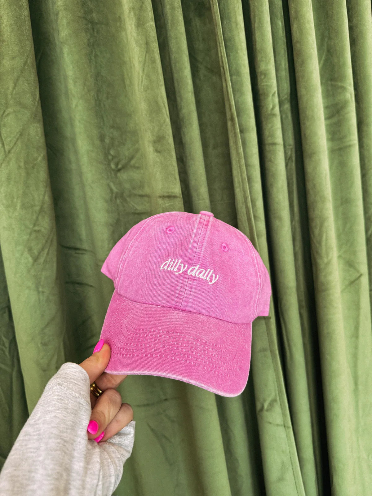 Dad Cap-Dilly Dally-8- Accessory-Etta + East-Usher & Co - Women's Boutique Located in Atoka, OK and Durant, OK