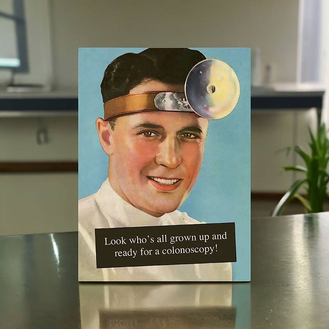 Look Who’s Grown Up! Ready for a Colonoscopy Birthday Card-11- Gift/Home-Bad Betty Greeting Co.-Usher & Co - Women's Boutique Located in Atoka, OK and Durant, OK