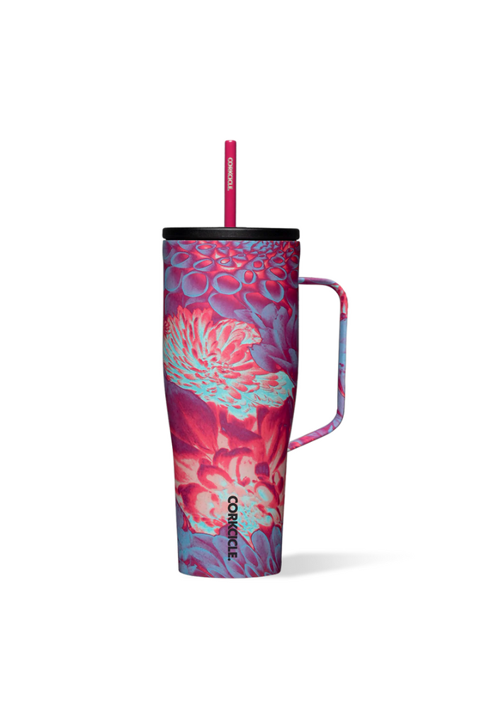 Cold Cup XL- 30oz Dopamine Floral-Home-CORKCICLE-Usher & Co - Women's Boutique Located in Atoka, OK and Durant, OK