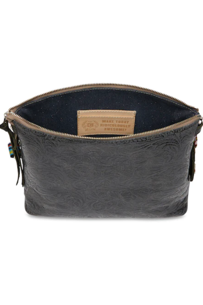 Consuela: Downtown Crossbody-Steely-Bags & Wallets-Consuela-Usher & Co - Women's Boutique Located in Atoka, OK and Durant, OK