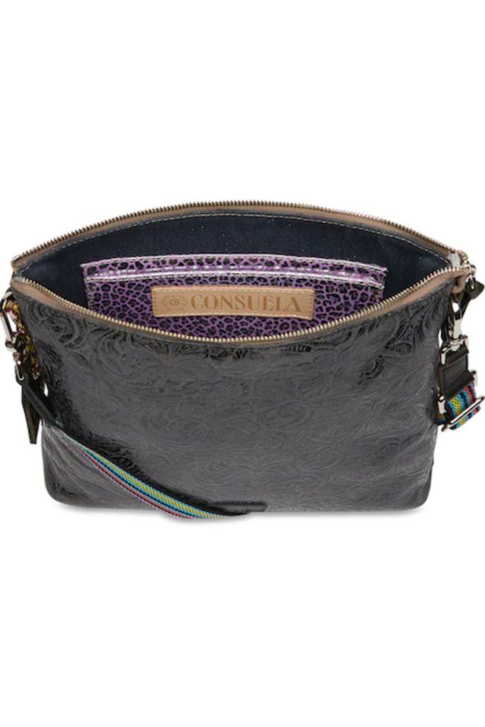 Consuela: Downtown Crossbody-Steely-Bags & Wallets-Consuela-Usher & Co - Women's Boutique Located in Atoka, OK and Durant, OK