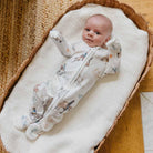 Copper Pearl: Zip-Up Footie Pajama - Boone-12- Baby/Kids/Men-Copper Pearl-Usher & Co - Women's Boutique Located in Atoka, OK and Durant, OK