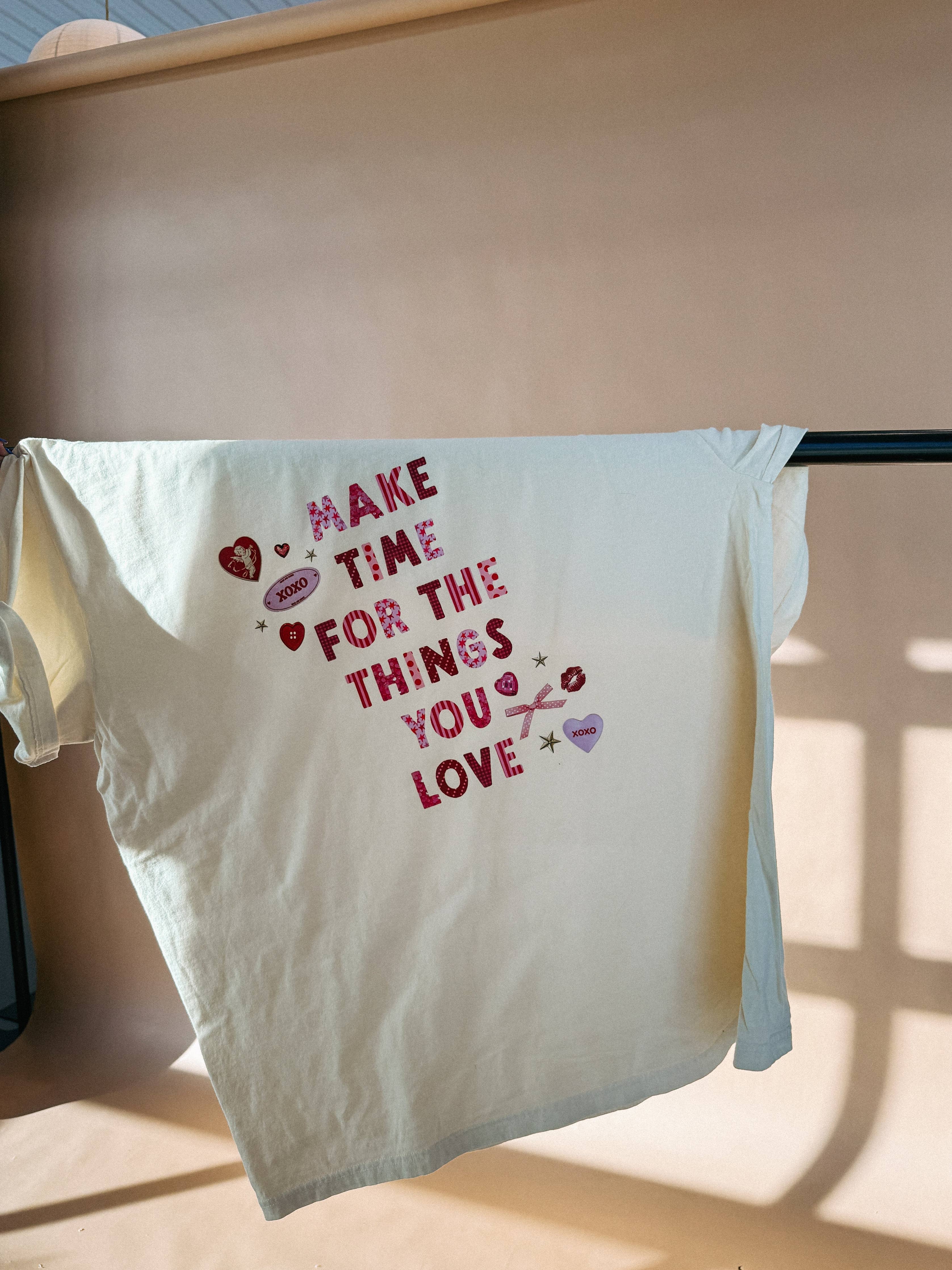 Things You Love Graphic Tee-1- Tops-ETTA & EAST-Usher & Co - Women's Boutique Located in Atoka, OK and Durant, OK