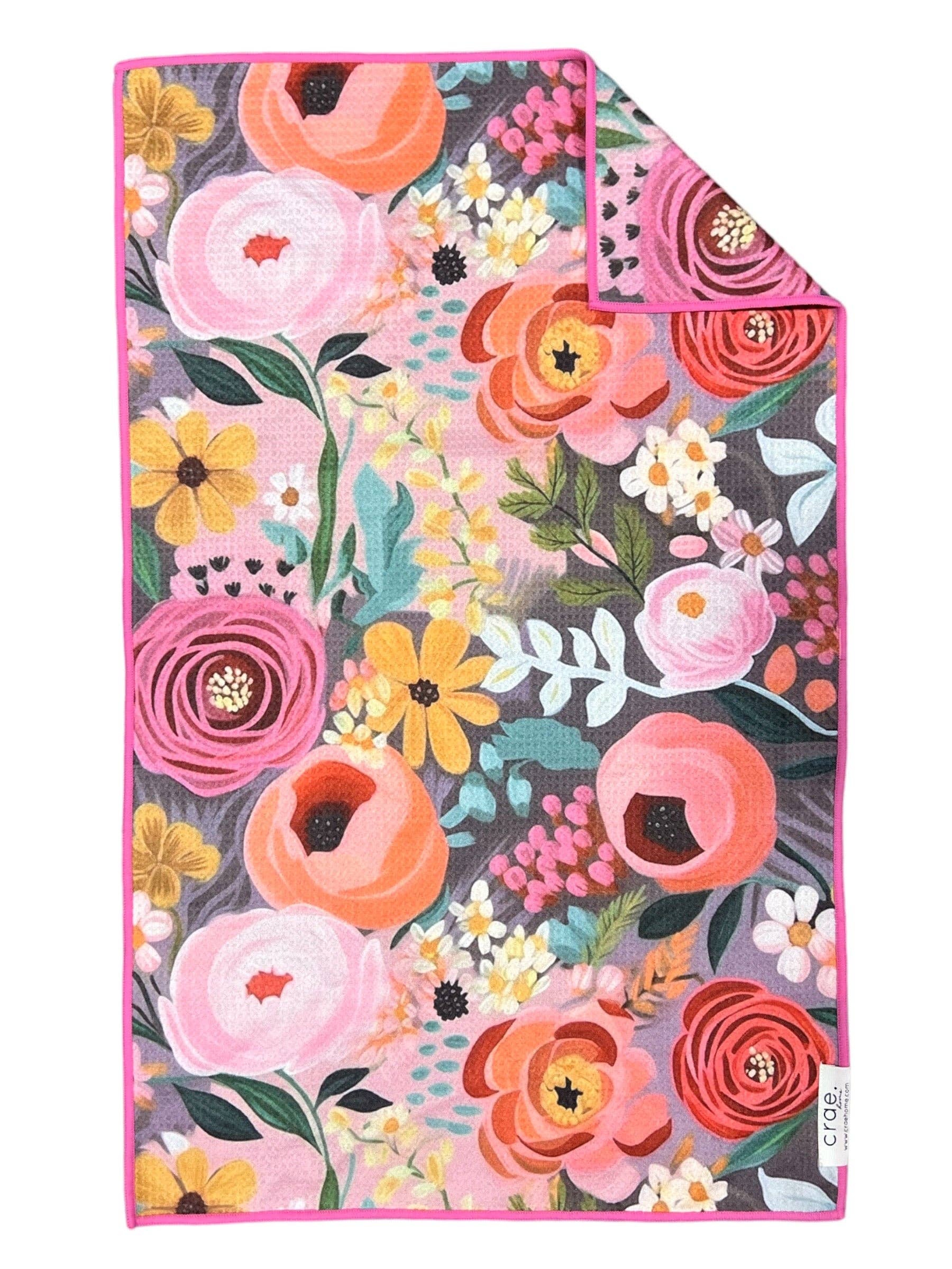 Crae: Double-Sided Hand Towel-Margaret-11- Gift/Home-Crae.Home-Usher & Co - Women's Boutique Located in Atoka, OK and Durant, OK