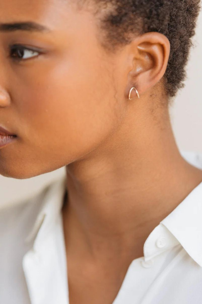 ABLE: Ear Hugs-Sterling Silver-Earrings-ABLE-Usher & Co - Women's Boutique Located in Atoka, OK and Durant, OK