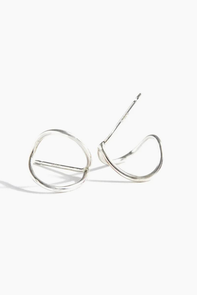 ABLE: Ear Hugs-Sterling Silver-Earrings-ABLE-Usher & Co - Women's Boutique Located in Atoka, OK and Durant, OK