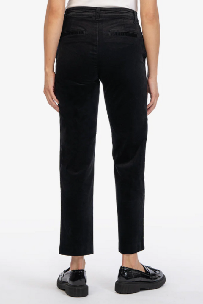 Kut From The Kloth: Elizabeth Velveteen Trouser-Pants-Kut from the Kloth-Usher & Co - Women's Boutique Located in Atoka, OK and Durant, OK