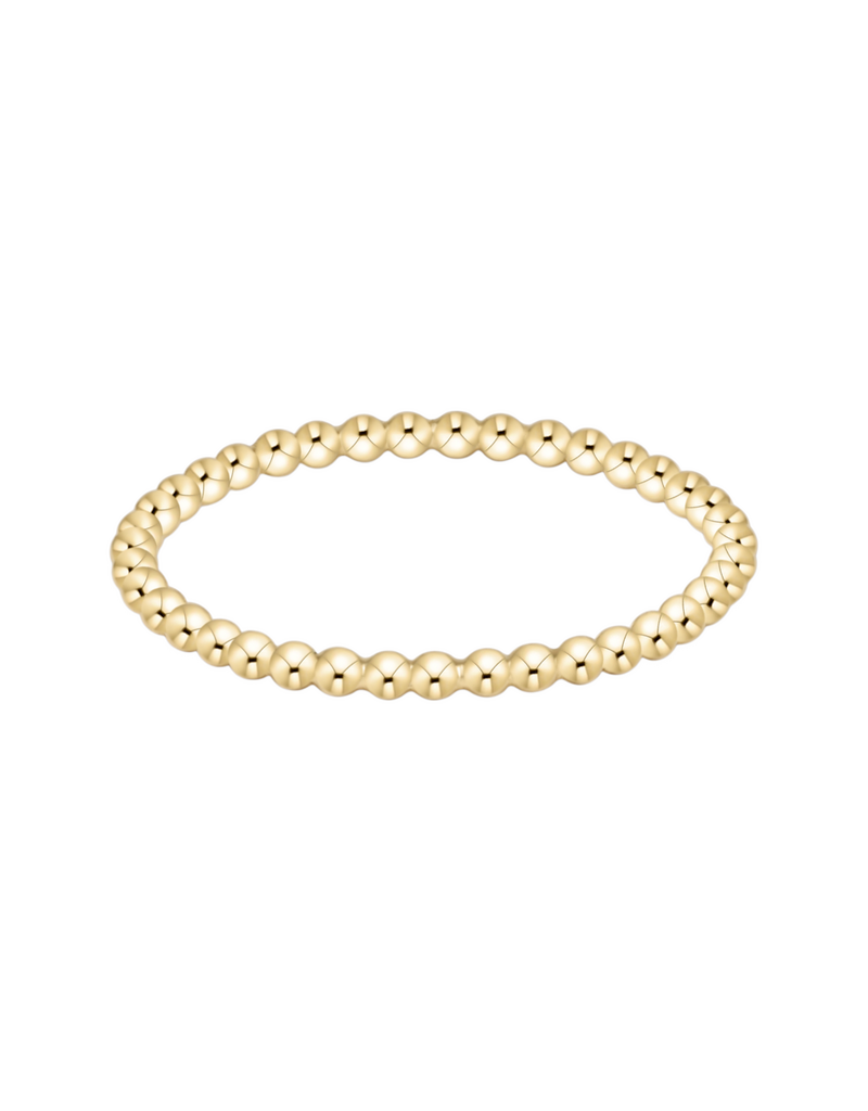 enewton: Classic Gold 1.5mm Bead Ring-7- Jewelry-ENEWTON-Usher & Co - Women's Boutique Located in Atoka, OK and Durant, OK