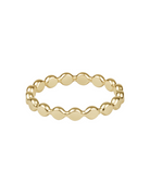 enewton: Classic Gold 2.5mm Beaded Disk Ring-7- Jewelry-ENEWTON-Usher & Co - Women's Boutique Located in Atoka, OK and Durant, OK