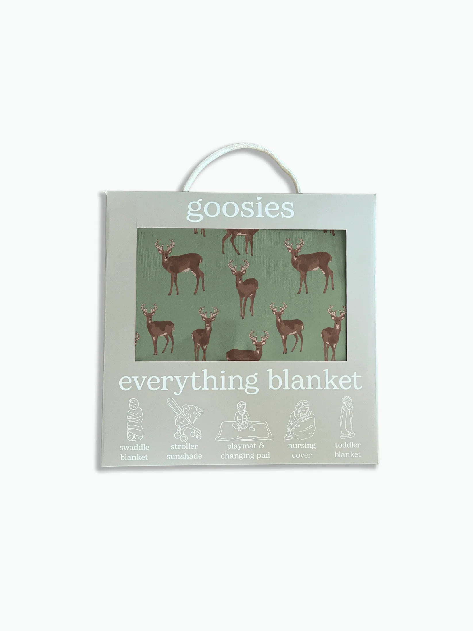Goosies: Everything Blanket-Deer-12- Baby/Kids/Men-Goosies-Usher & Co - Women's Boutique Located in Atoka, OK and Durant, OK