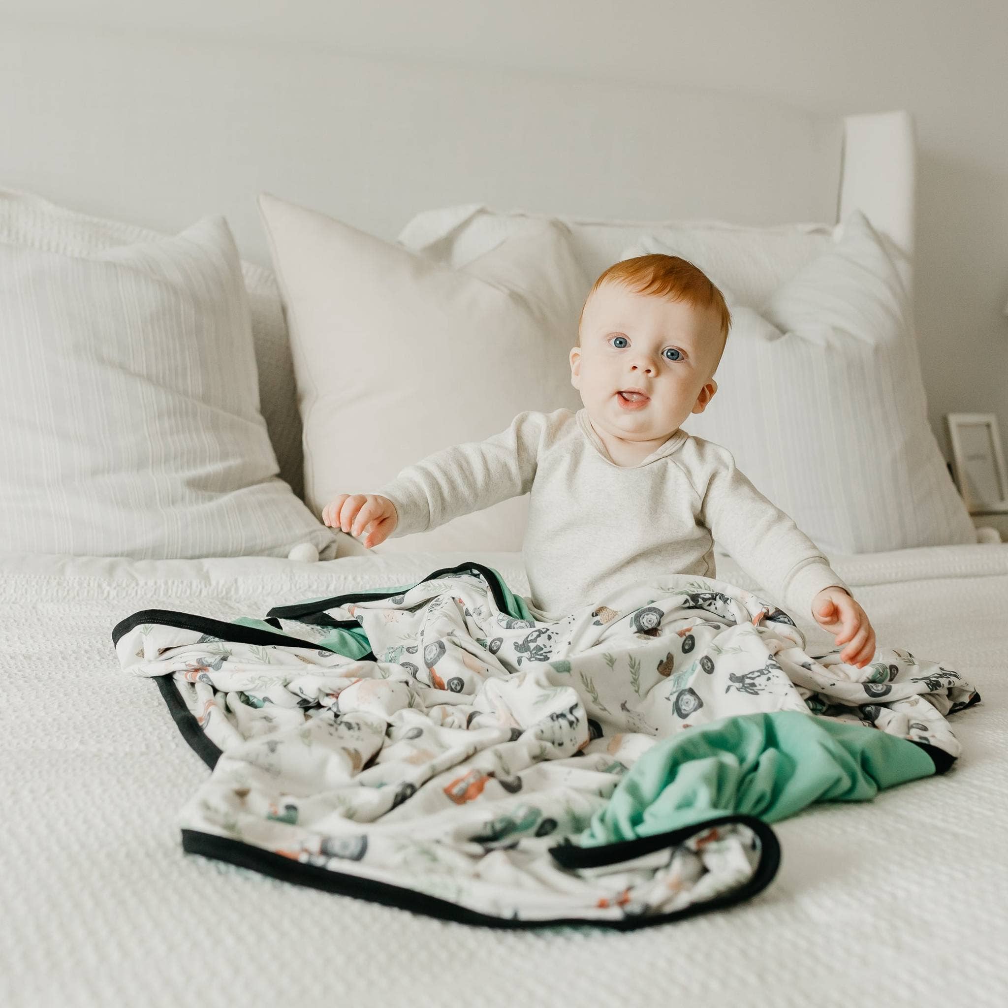 Copper Pearl: Three-Layer Quilt - Jo-12- Baby/Kids/Men-Copper Pearl-Usher & Co - Women's Boutique Located in Atoka, OK and Durant, OK
