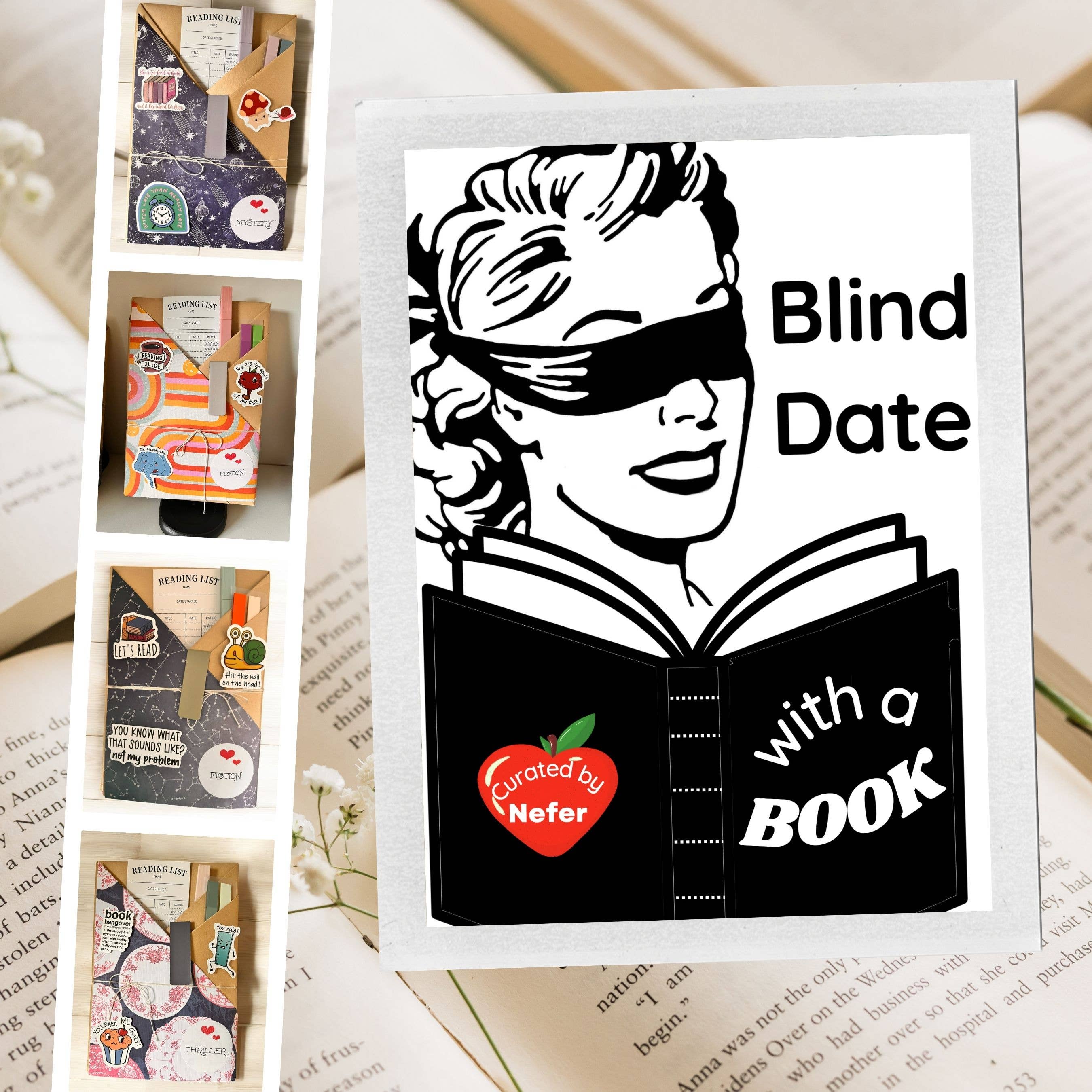Blind Date with A Book - Hardcover-11- Gift/Home-Nefer Designer Candles & Home Decor-Usher & Co - Women's Boutique Located in Atoka, OK and Durant, OK