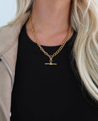 Adjustable Skylar Necklace-Gold-7- Jewelry-CHANSUTTPEARLS-Usher & Co - Women's Boutique Located in Atoka, OK and Durant, OK