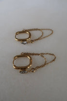 Whitley Earrings-Gold-7- Jewelry-CHANSUTTPEARLS-Usher & Co - Women's Boutique Located in Atoka, OK and Durant, OK