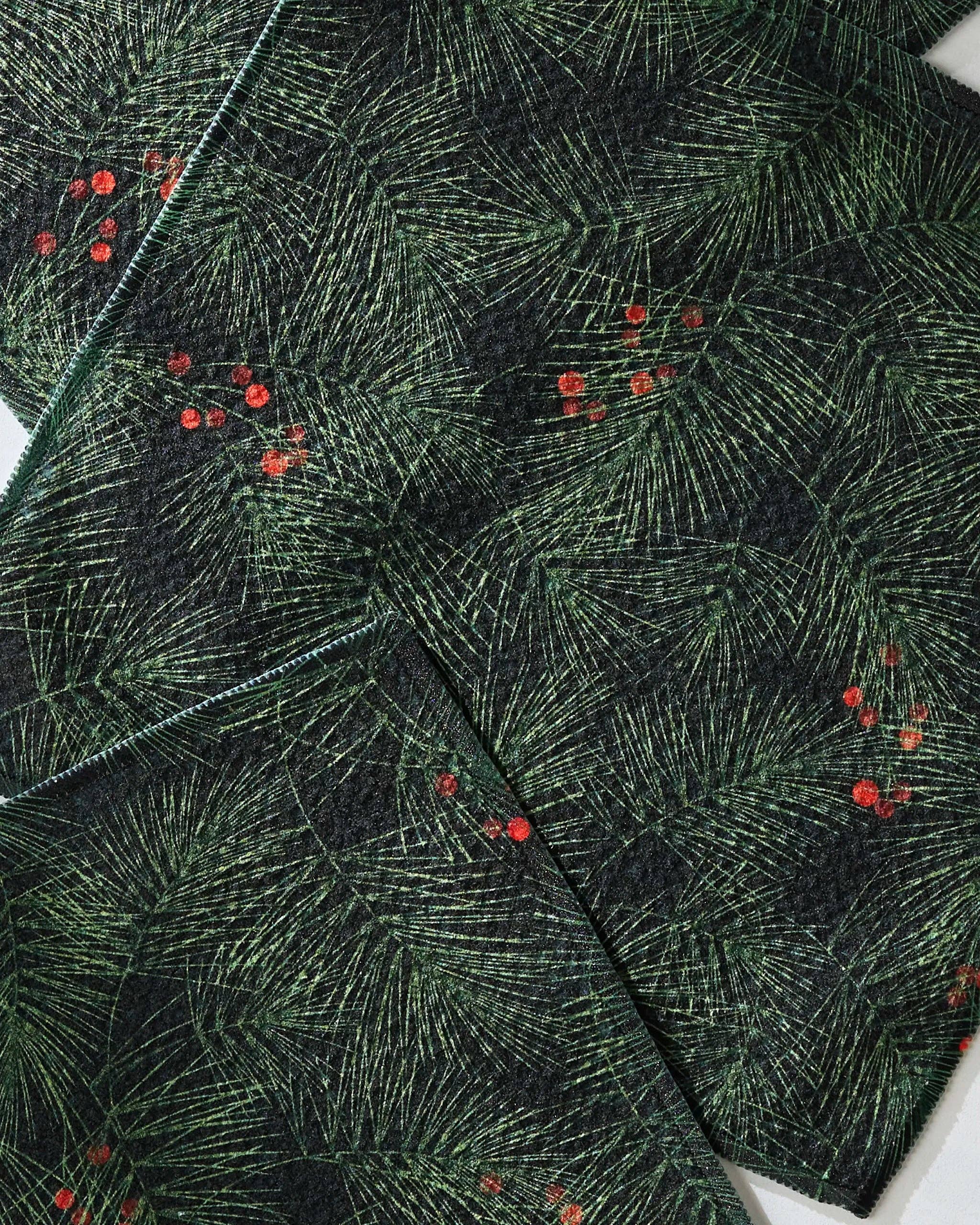 GEOMETRY: Evergreen Pine Dishcloth Set-11- Gift/Home-Geometry-Usher & Co - Women's Boutique Located in Atoka, OK and Durant, OK