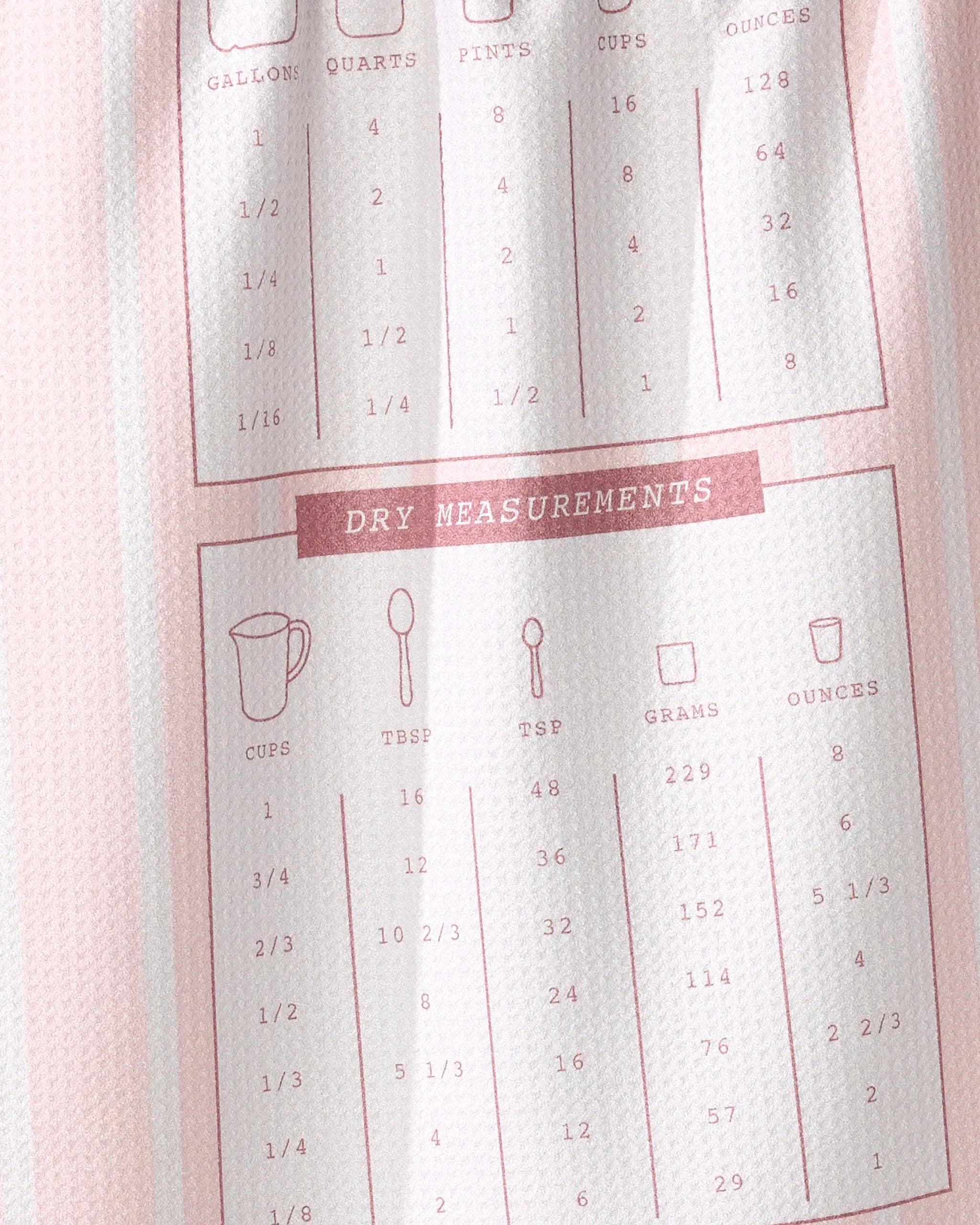 Cheat Sheet Tea Towel-Kitchen Textiles-Geometry-Usher & Co - Women's Boutique Located in Atoka, OK and Durant, OK