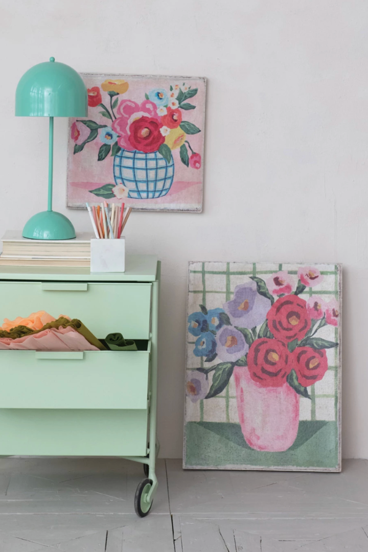 Fiona Floral Art-11- Gift/Home-CREATIVE CO-OP-Usher & Co - Women's Boutique Located in Atoka, OK and Durant, OK