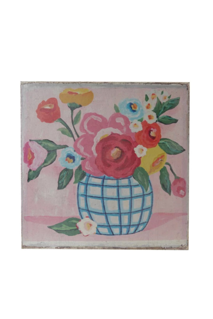 Fiona Floral Art-11- Gift/Home-CREATIVE CO-OP-Usher & Co - Women's Boutique Located in Atoka, OK and Durant, OK