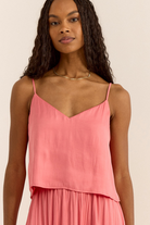 Z Supply: Fiore Tank-Starfish-1- Tops-Z SUPPLY-Usher & Co - Women's Boutique Located in Atoka, OK and Durant, OK