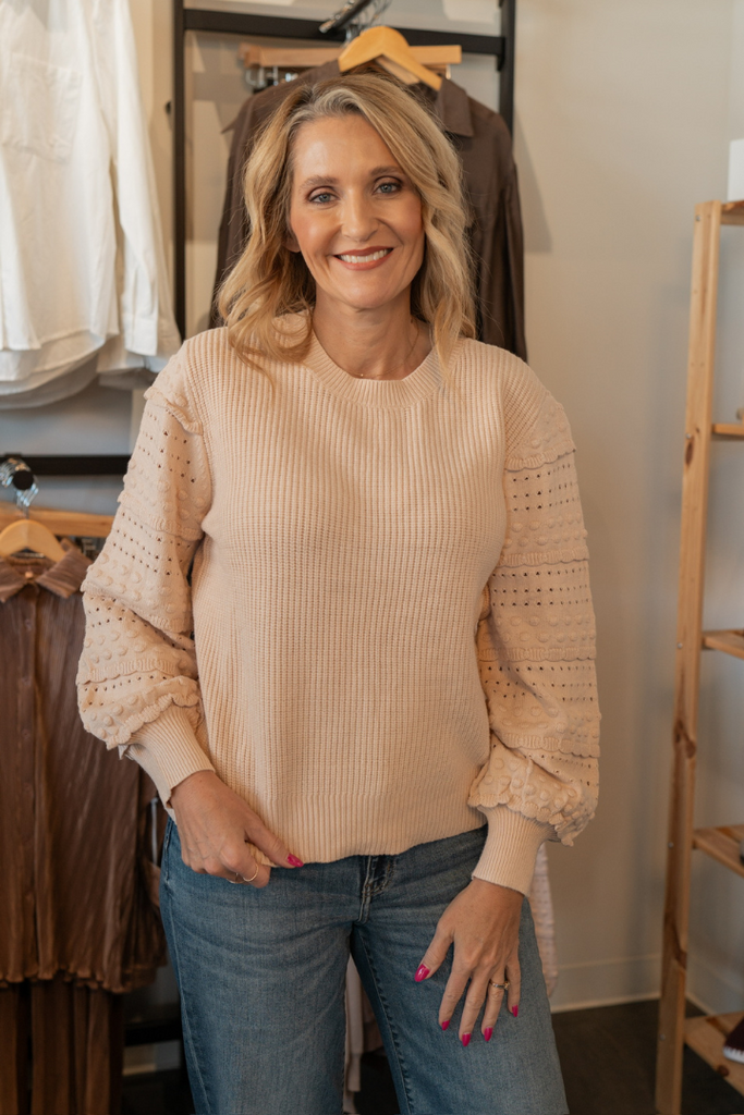 Five Stars Sweater-Sweaters-Entro-Usher & Co - Women's Boutique Located in Atoka, OK and Durant, OK