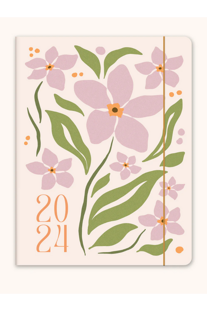2024 Flower Market Just Right Monthly Planner-Planners-STUDIO OH-Usher & Co - Women's Boutique Located in Atoka, OK and Durant, OK