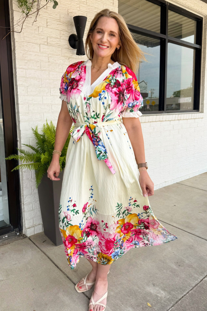 Damsel Maxi Dress-6- Dress/Romp/Jump-Umgee-Usher & Co - Women's Boutique Located in Atoka, OK and Durant, OK