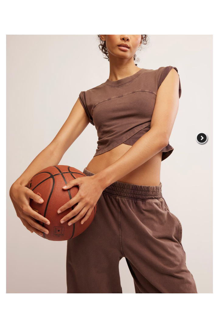 Free People Movement: Hot Shot Crossover Set - Dark Espresso-3- Sets/Lounge-Free People Movement-Usher & Co - Women's Boutique Located in Atoka, OK and Durant, OK