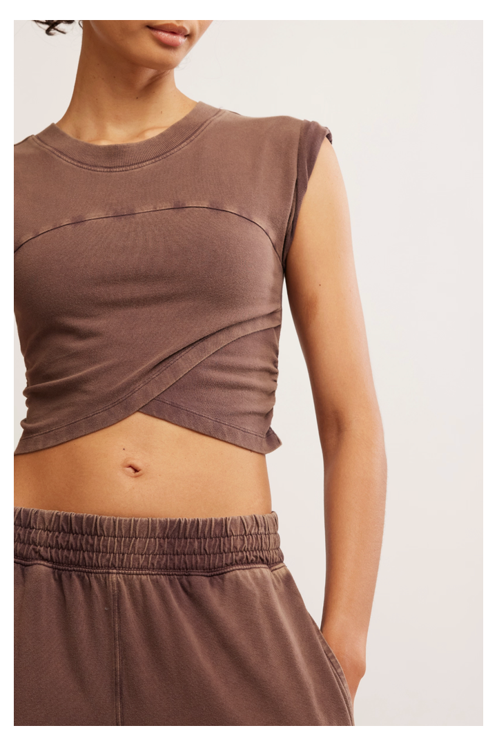 Free People Movement: Hot Shot Crossover Set - Dark Espresso-3- Sets/Lounge-Free People Movement-Usher & Co - Women's Boutique Located in Atoka, OK and Durant, OK