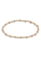 enewton: Gemstone Gold Sincerity 3mm Bracelet-Pink Opal-7- Jewelry-ENEWTON-Usher & Co - Women's Boutique Located in Atoka, OK and Durant, OK