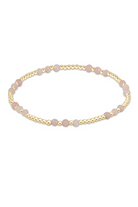 enewton: Gemstone Gold Joy 3mm Bracelet-Pink Opal-7- Jewelry-ENEWTON-Usher & Co - Women's Boutique Located in Atoka, OK and Durant, OK