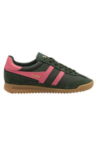 Gola: Tornado Trainer - Dark Khaki/Bubblegum-9- Shoes-Gola-Usher & Co - Women's Boutique Located in Atoka, OK and Durant, OK