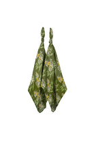 Milkbarn: Bamboo Burp Cloths - Green Floral-12- Baby/Kids/Men-Milkbarn-Usher & Co - Women's Boutique Located in Atoka, OK and Durant, OK