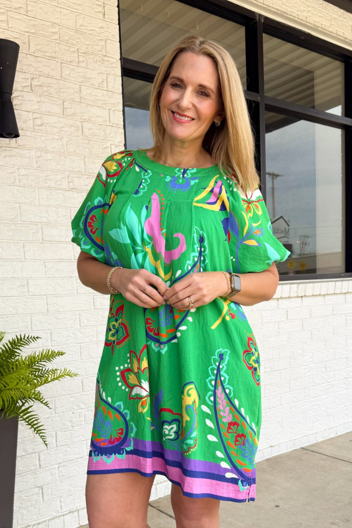 Kailani Dress-6- Dress/Romp/Jump-Umgee-Usher & Co - Women's Boutique Located in Atoka, OK and Durant, OK