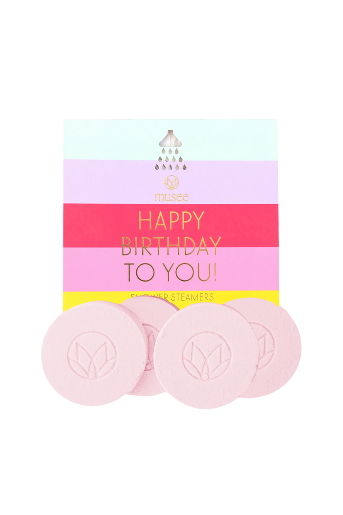 Birthday Shower Steamers-Soap/Lotion-Musee-Usher & Co - Women's Boutique Located in Atoka, OK and Durant, OK