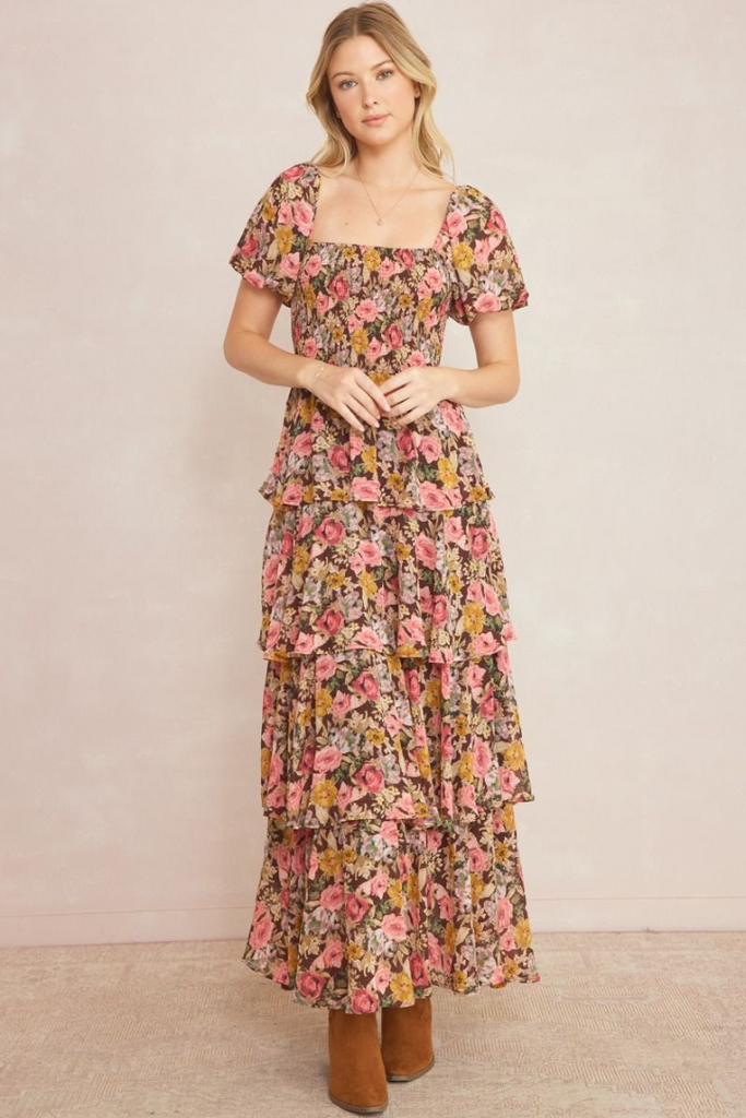 Hold Me Closer Dress-Dresses-Entro-Usher & Co - Women's Boutique Located in Atoka, OK and Durant, OK