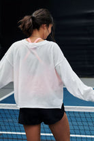 FP Movement: Inspire Layer-White-1- Tops-Free People Movement-Usher & Co - Women's Boutique Located in Atoka, OK and Durant, OK