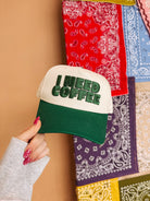 I Need Coffee Trucker Hat-8- Accessory-Etta + East-Usher & Co - Women's Boutique Located in Atoka, OK and Durant, OK