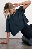 FP Movement: Inspire Tee-Black-1- Tops-Free People Movement-Usher & Co - Women's Boutique Located in Atoka, OK and Durant, OK