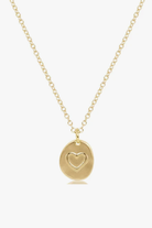 enewton: 16" Necklace Gold-Inspire Love Small Gold Charm-7- Jewelry-ENEWTON-Usher & Co - Women's Boutique Located in Atoka, OK and Durant, OK