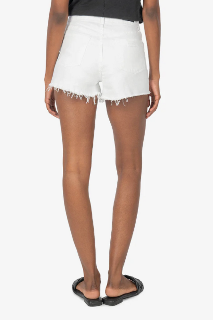 Kut From The Kloth: Jane-Optic White-Shorts-Kut from the Kloth-Usher & Co - Women's Boutique Located in Atoka, OK and Durant, OK