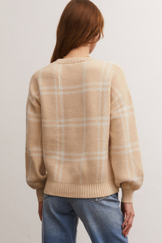 Z Supply: Jolene Sweater-Almond-Sweaters-Z SUPPLY-Usher & Co - Women's Boutique Located in Atoka, OK and Durant, OK