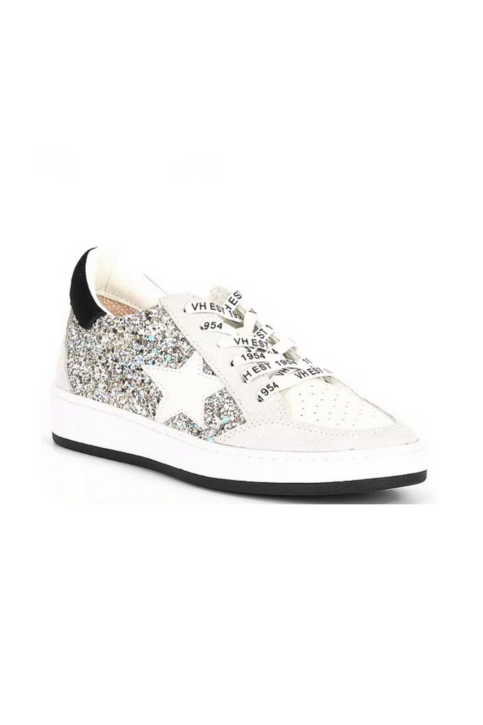 Vintage Havana: Kristen-Grey Glitter-Sneakers-Vintage Havana-Usher & Co - Women's Boutique Located in Atoka, OK and Durant, OK