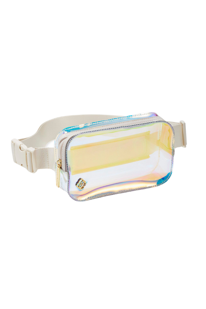 Kendra Scott: Belt Bag-Clear Iridescent-Bags & Wallets-Kendra Scott-Usher & Co - Women's Boutique Located in Atoka, OK and Durant, OK