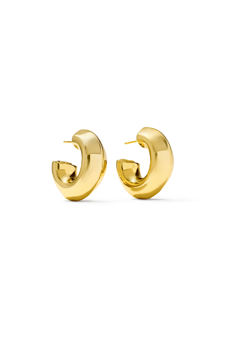 Kendra Scott: Embry Hoop Earring-Gold-7- Jewelry-Kendra Scott-Usher & Co - Women's Boutique Located in Atoka, OK and Durant, OK