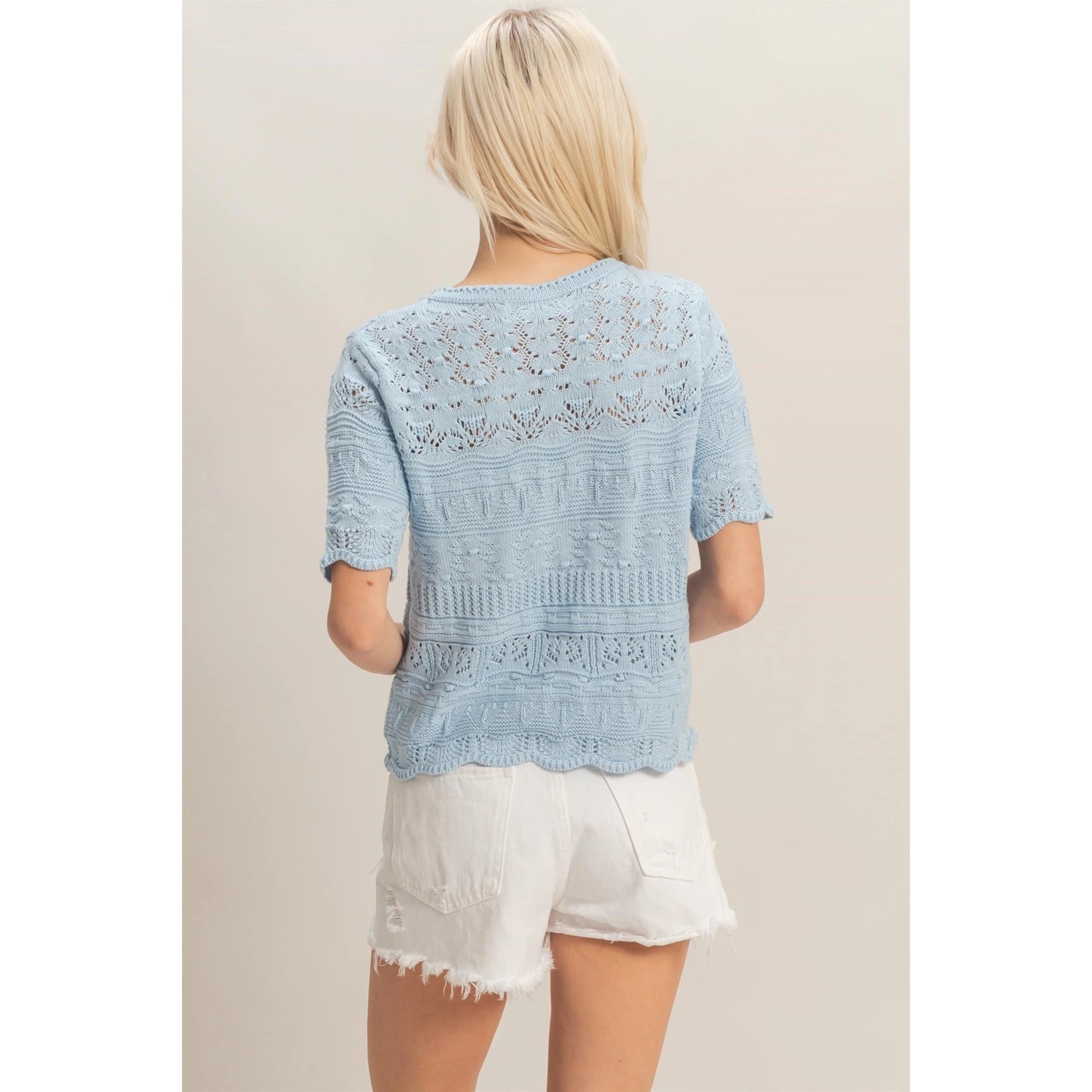 Lady Like Sweater-1- Tops-HYFVE-Usher & Co - Women's Boutique Located in Atoka, OK and Durant, OK